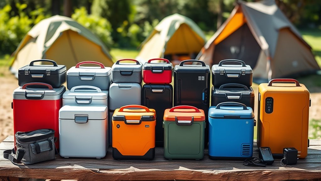 travel fridge size and efficiency