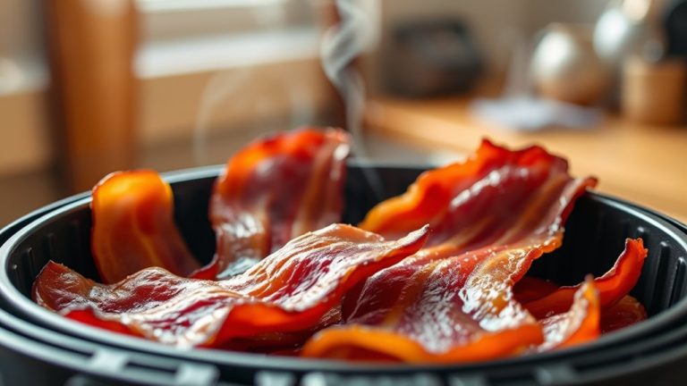 air fryer bacon settings