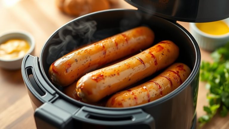 air fryer bratwurst instructions