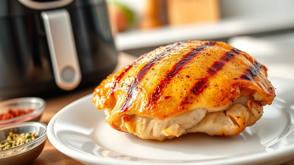 air fryer chicken breast settings