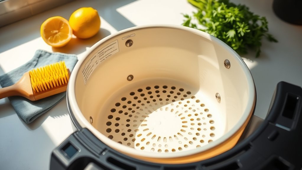 air fryer cleaning methods