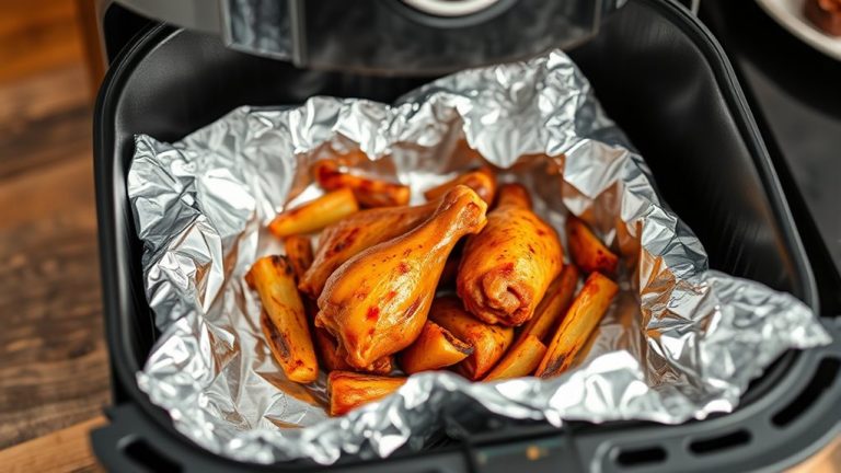 air fryer foil tips