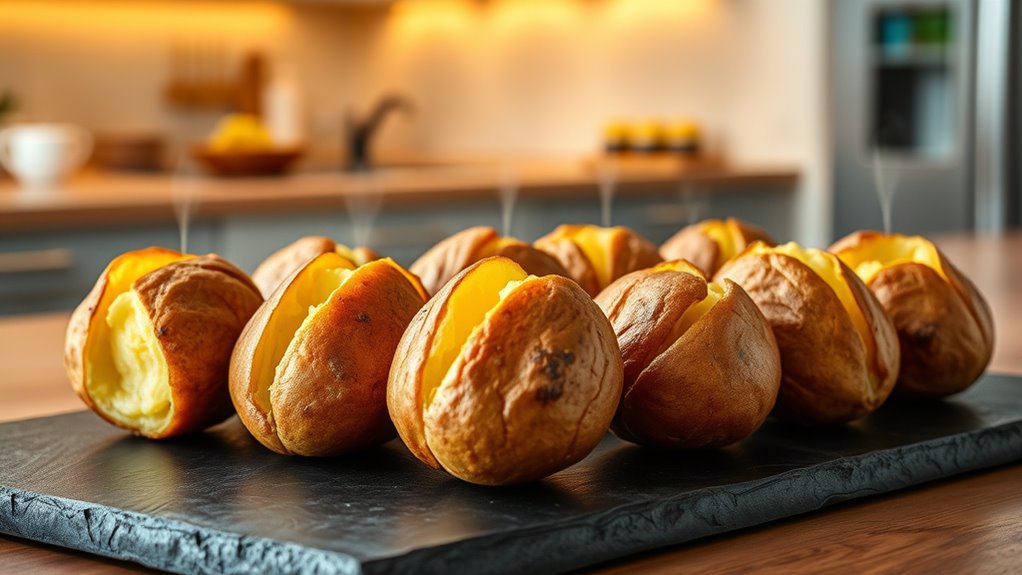air fryer jacket potato settings