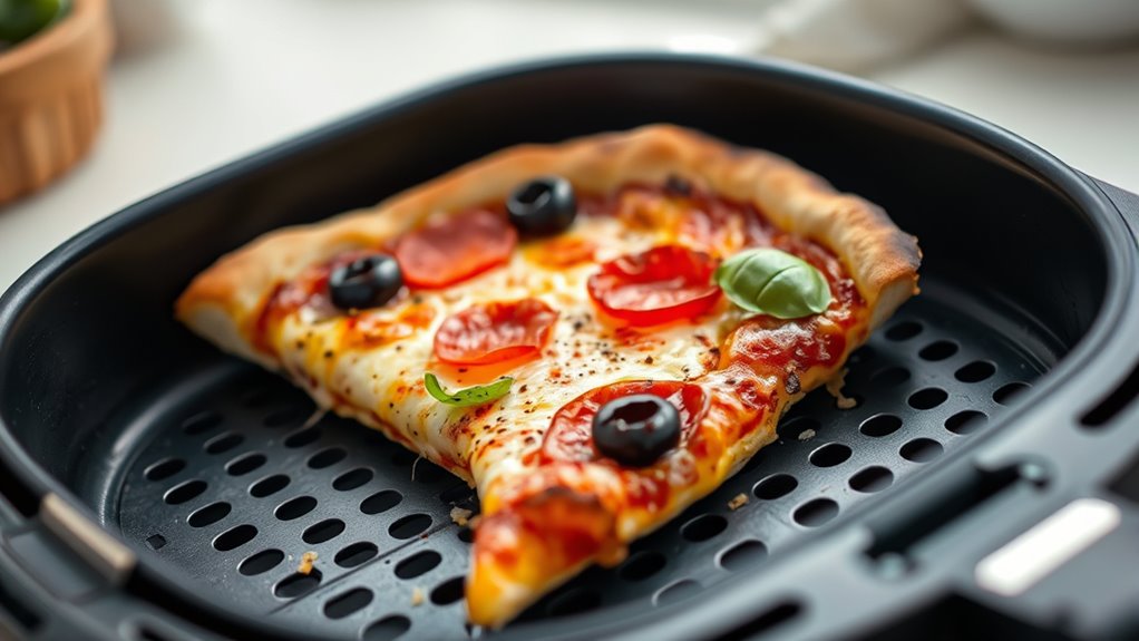 air fryer pizza reheating