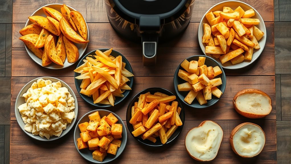 air fryer potato cooking tips
