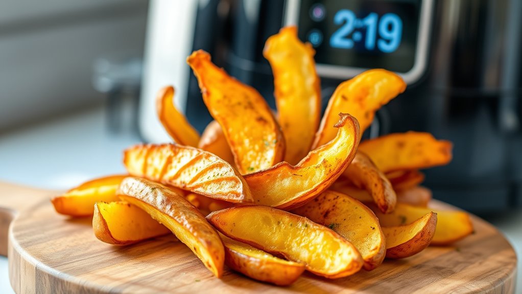 air fryer potato wedges