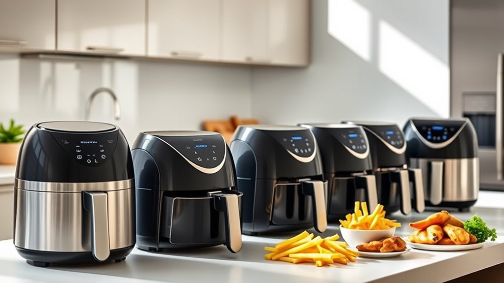 air fryer sizes for two