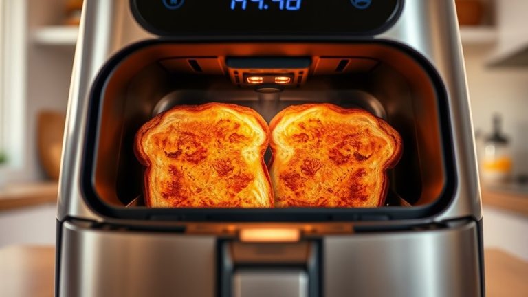 air fryer toast settings