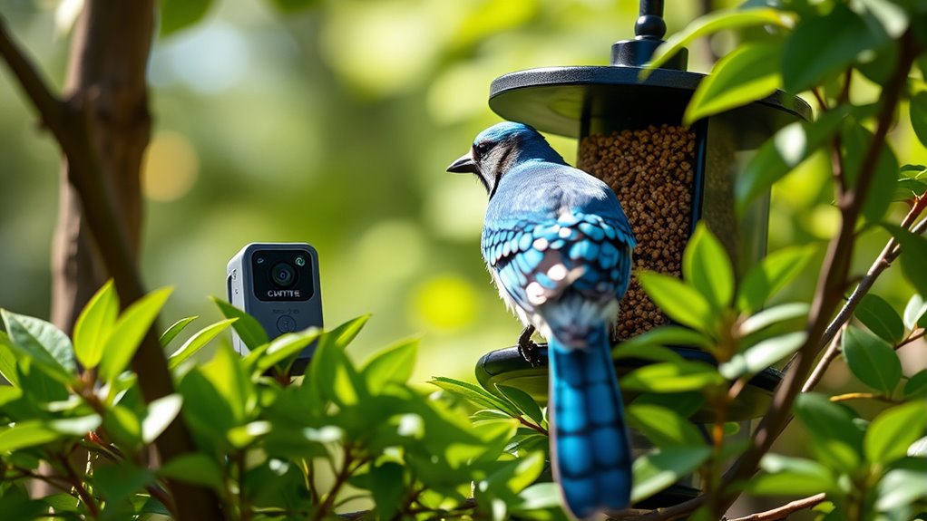 bird feeders with cameras