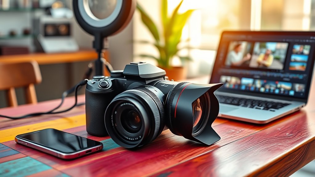 camera features for content