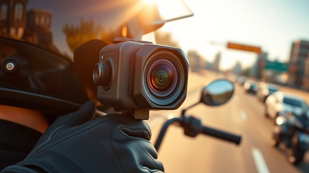 camera features for motovlogging