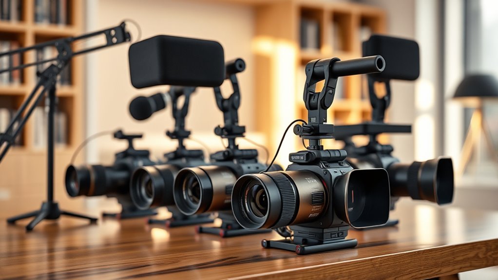 camera features for podcast