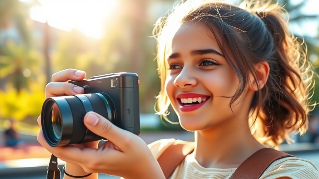 camera features for teens
