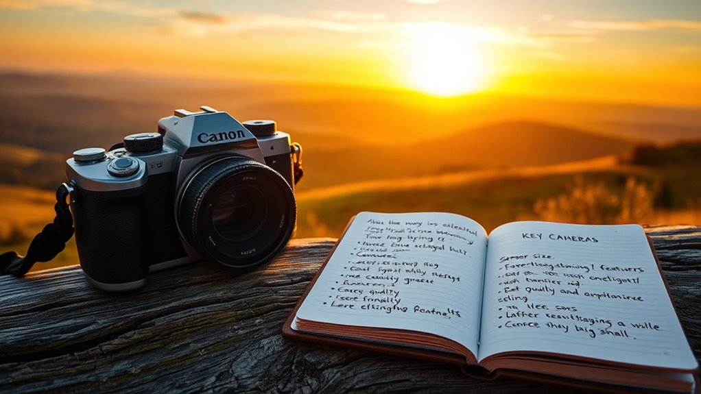 camera selection key factors