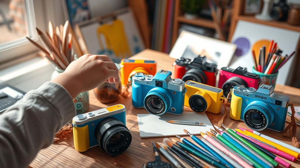 cameras for young creatives