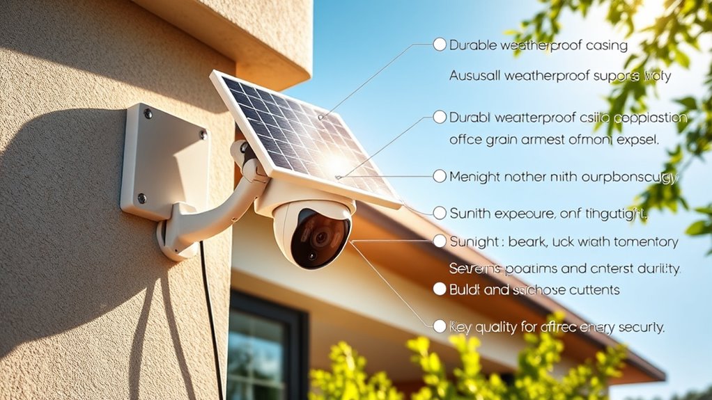 choose reliable weatherproof camera