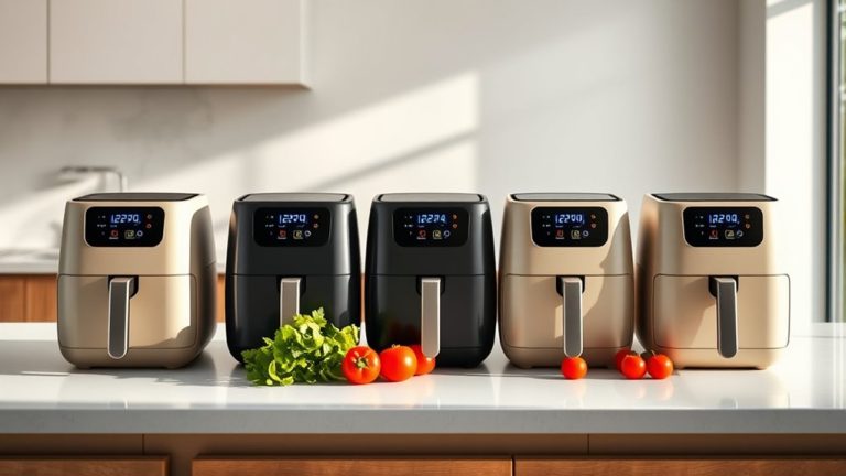 compact space saving air fryers