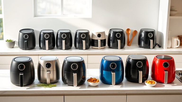 compact space saving air fryers