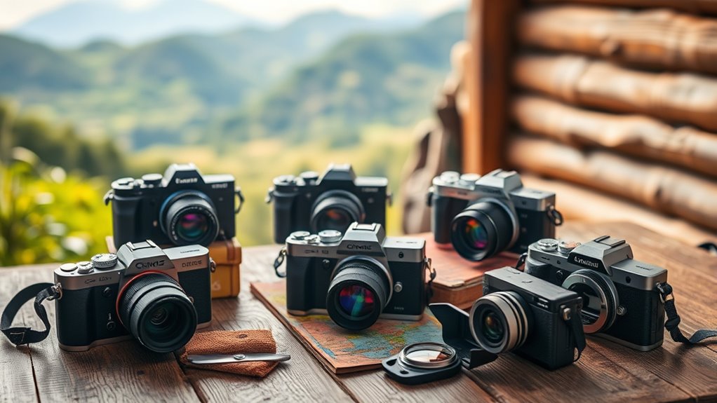 compact travel friendly mirrorless cameras