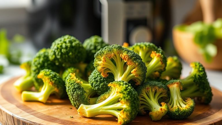 crispy air fryer broccoli