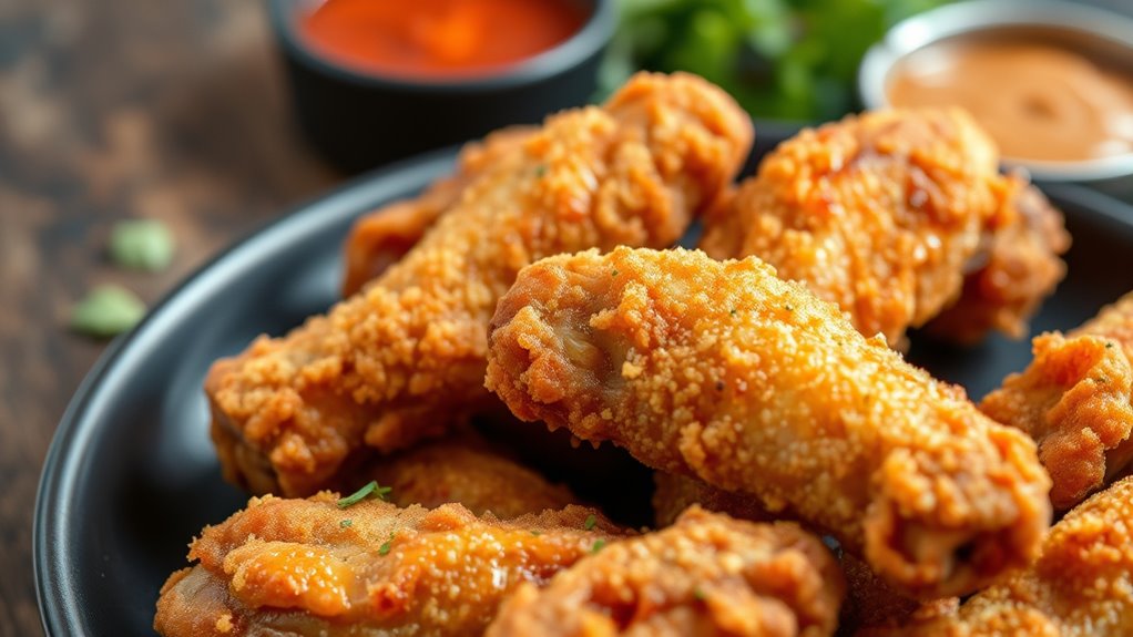 crispy flavorful breading selection