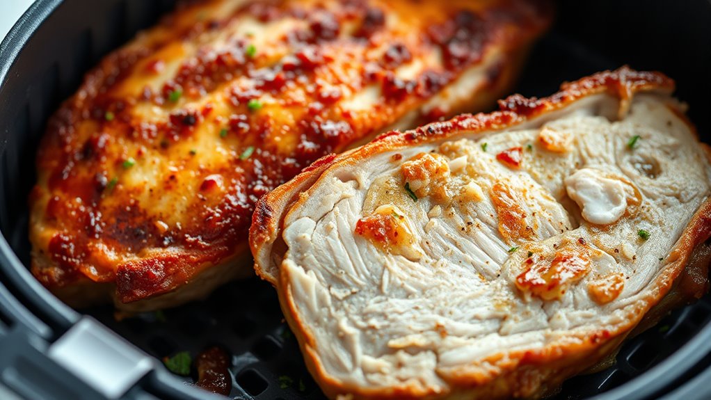 crispy juicy pork chops