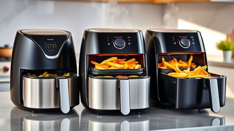 dual compartment air fryers