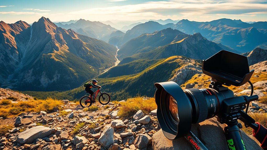 durable high quality mountain bike camera