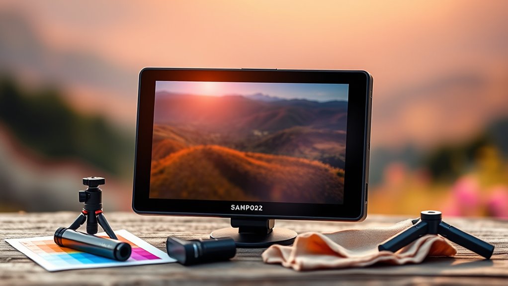 external camera screen considerations