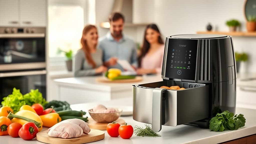 family friendly air fryer features