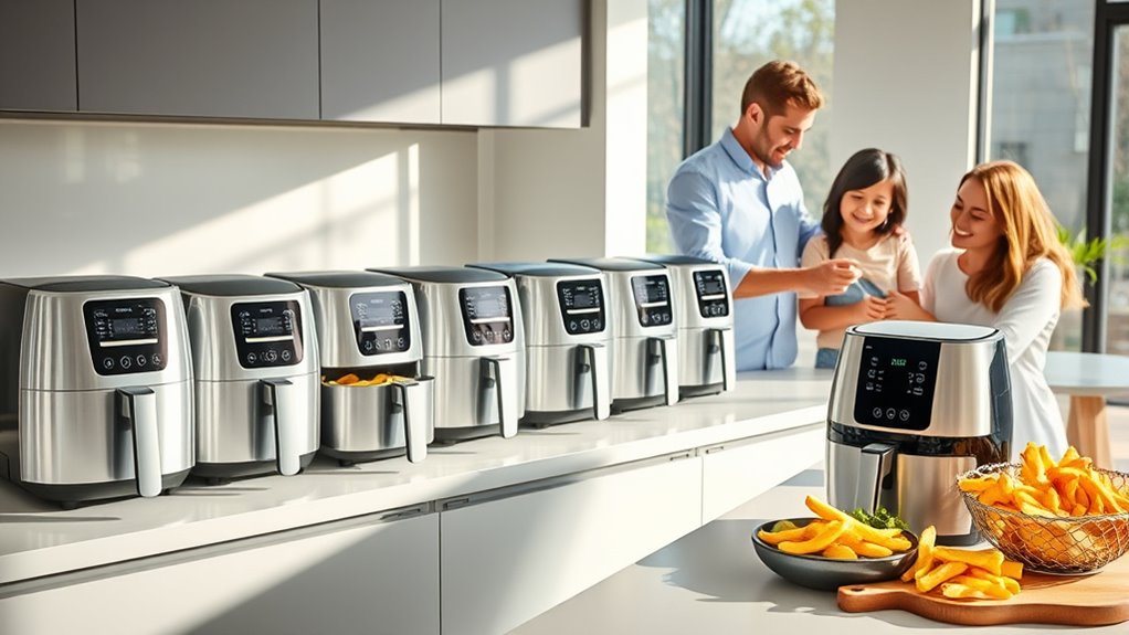 ideal air fryer size