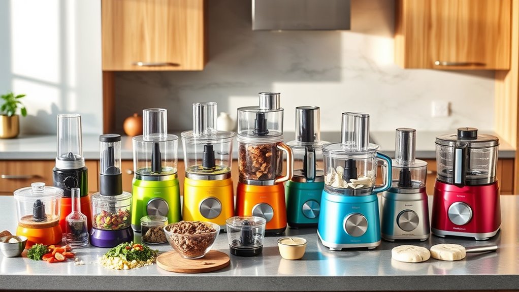 ideal food processor sizes