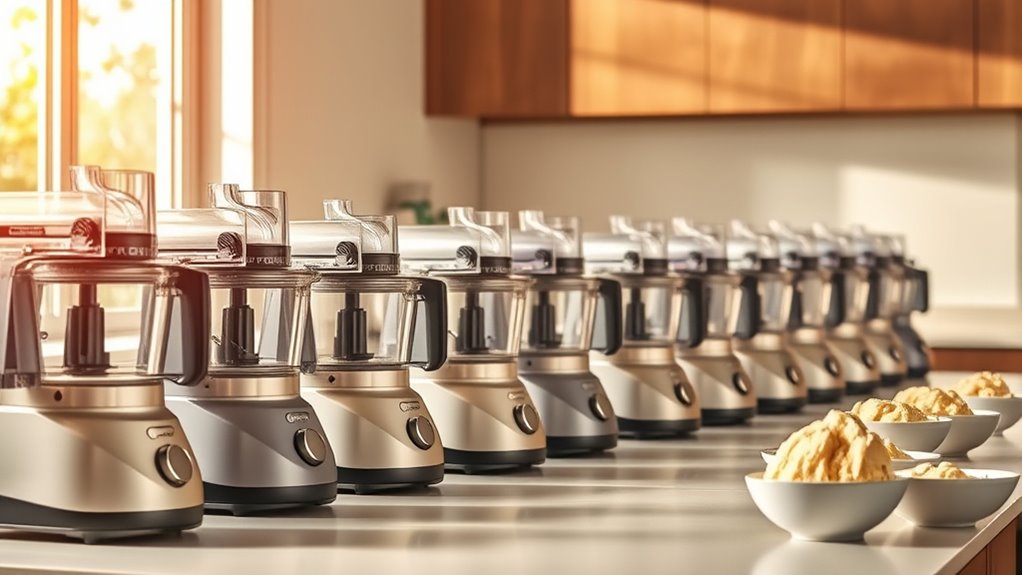 ideal pie dough processor sizes