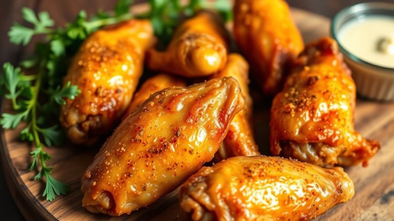 keto crispy chicken wings