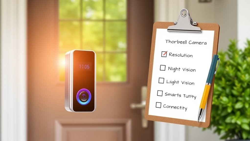 key factors for doorbell cameras