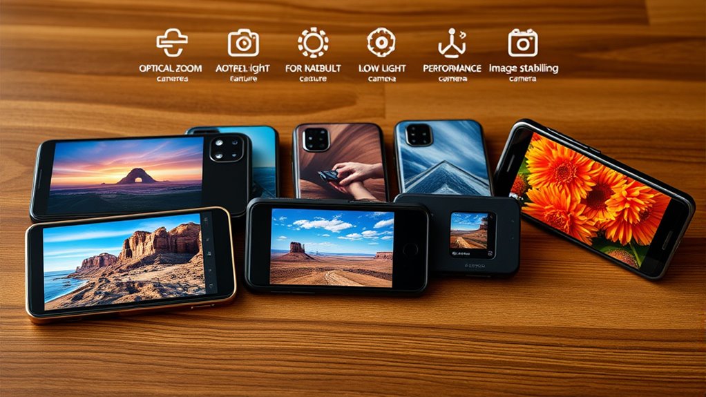 key factors for mobile cameras