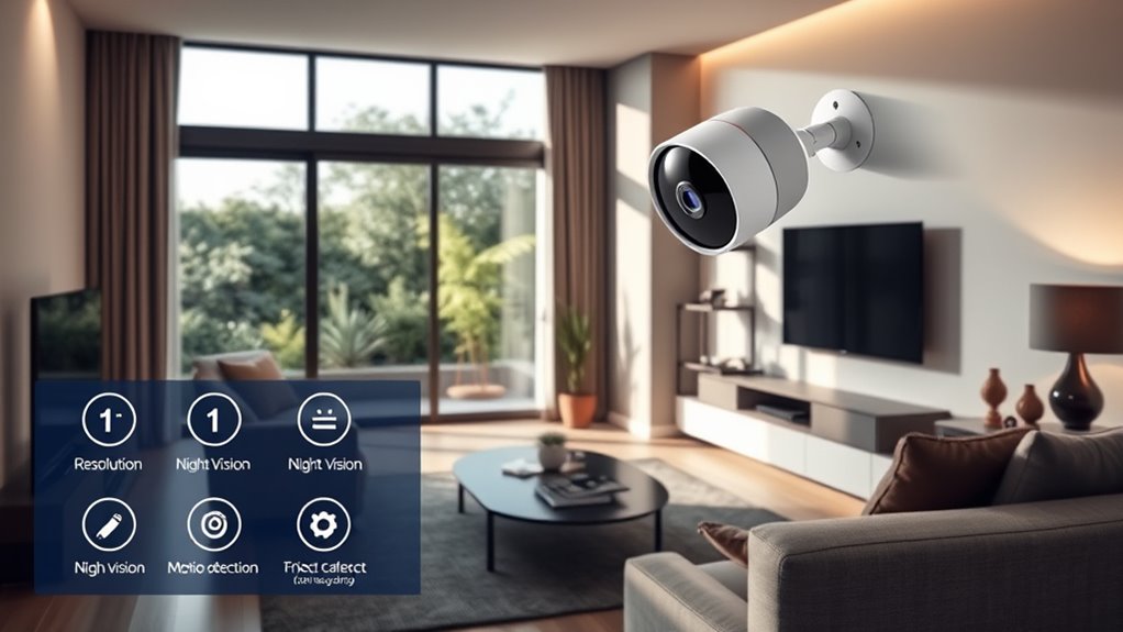 key factors for security cameras