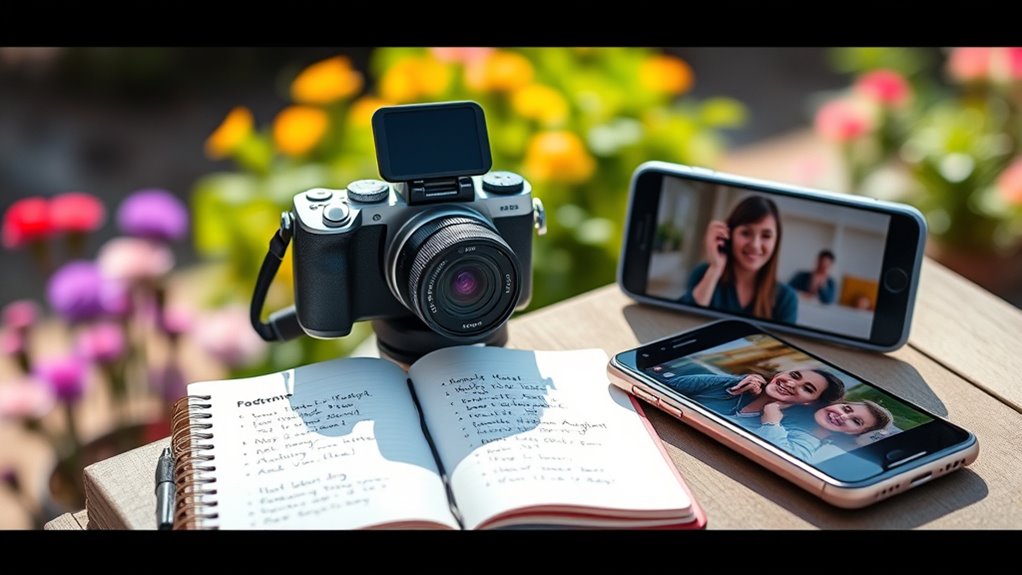 key factors for vlogging