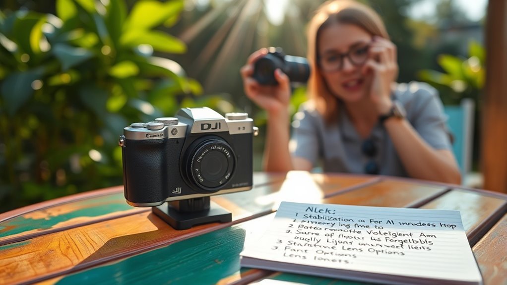 key features for vlogging
