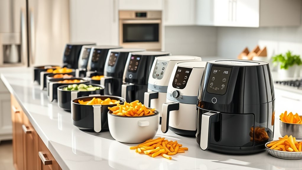 large capacity family air fryers