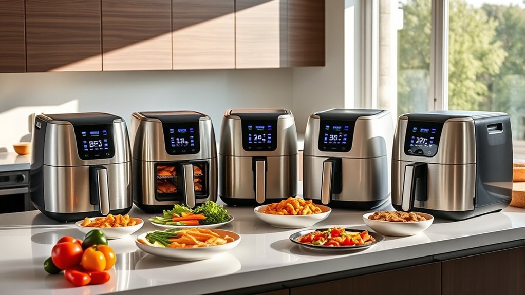 large capacity family air fryers