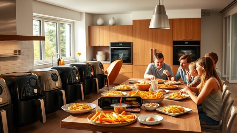 large family air fryer options