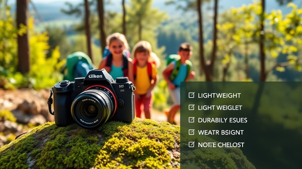 lightweight durable kid friendly camera