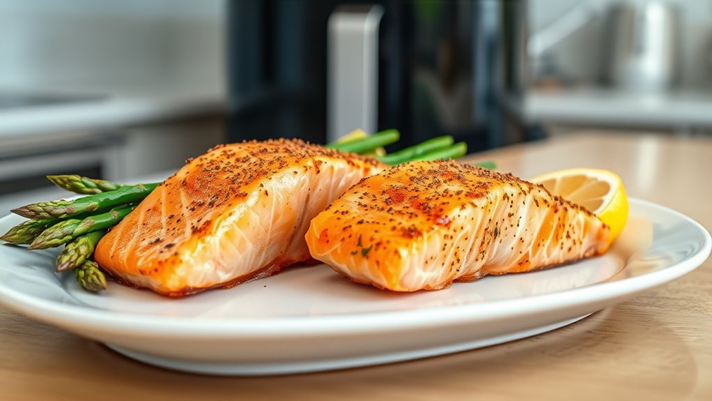 optimal air fryer salmon