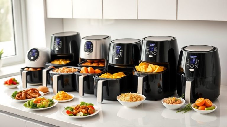 optimal air fryer sizes