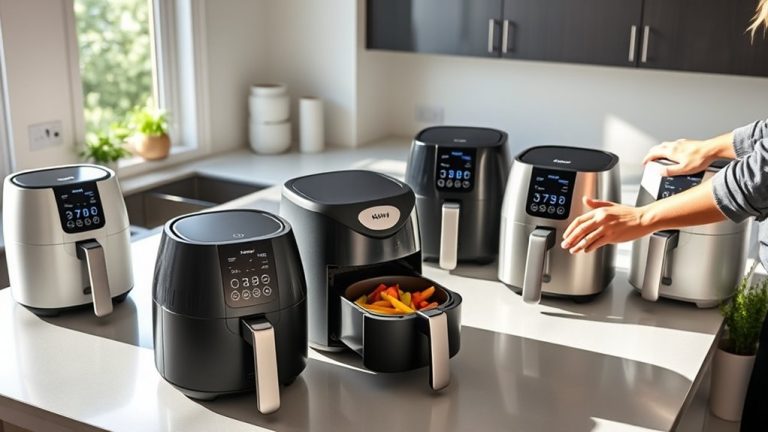 optimal air fryer sizes