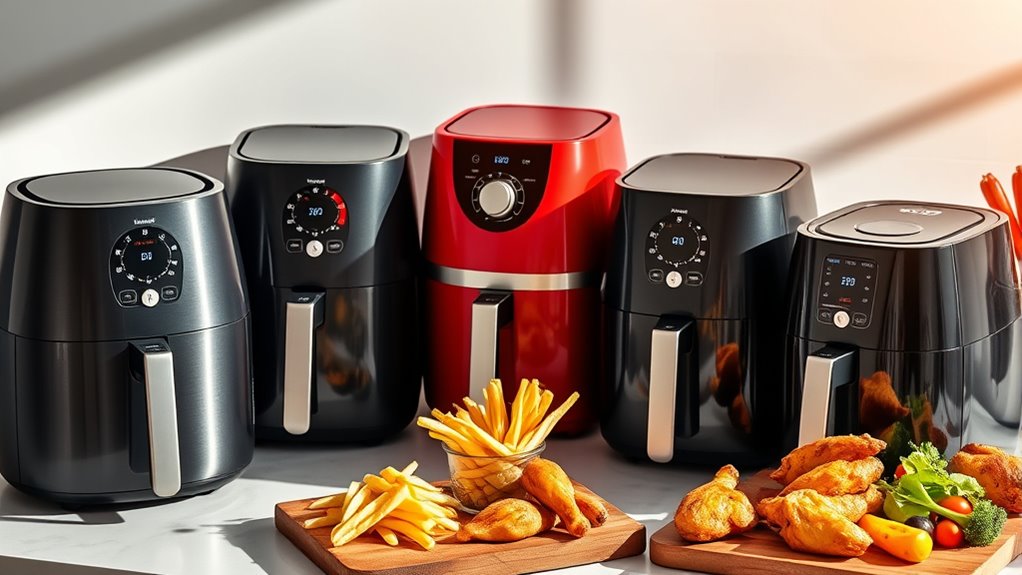 optimal air fryer wattages