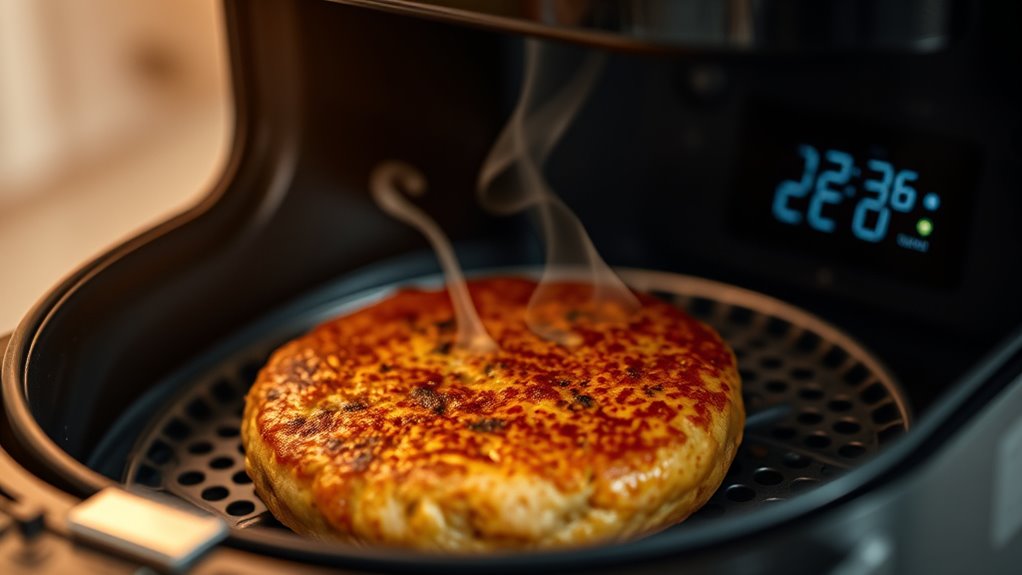 optimal frozen burger air fryer