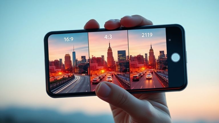 optimal phone camera ratios