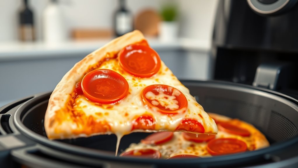 pizza reheating air fryer